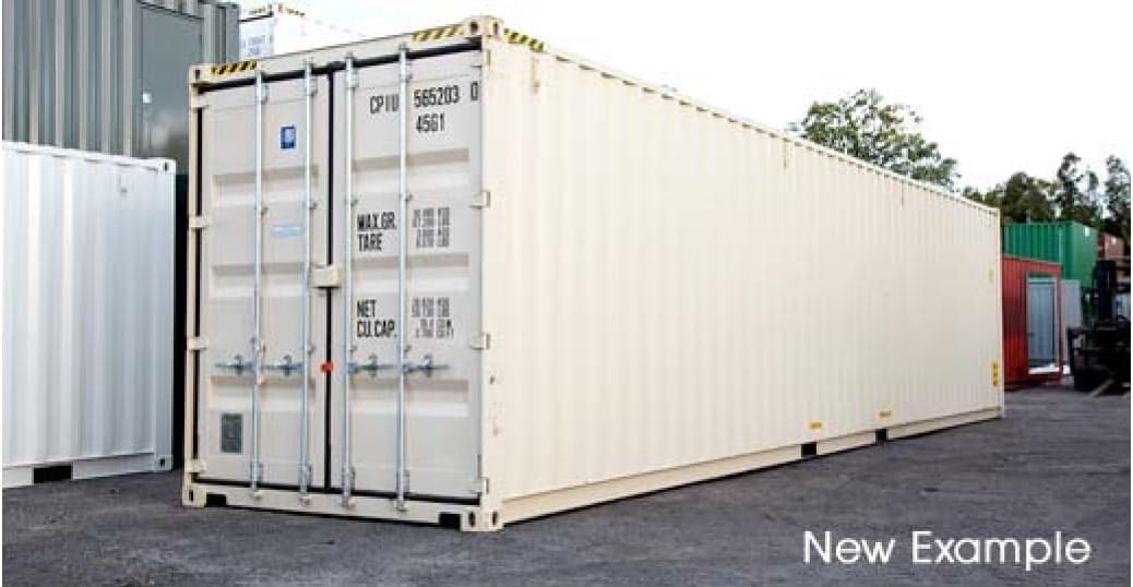 What are shipping containers made of?