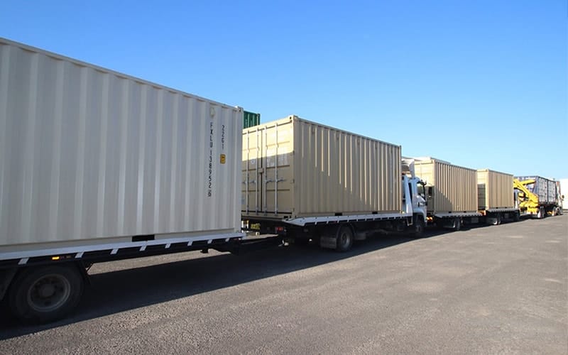 shipping container delivery in Brisbane